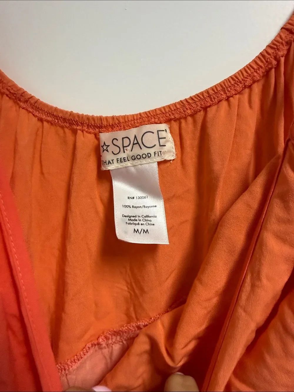 LSPACE Colorful Pink Orange Maxi - Medium - LIKE NEW - Spaghetti Strap Tassels - Picture 2 of 6